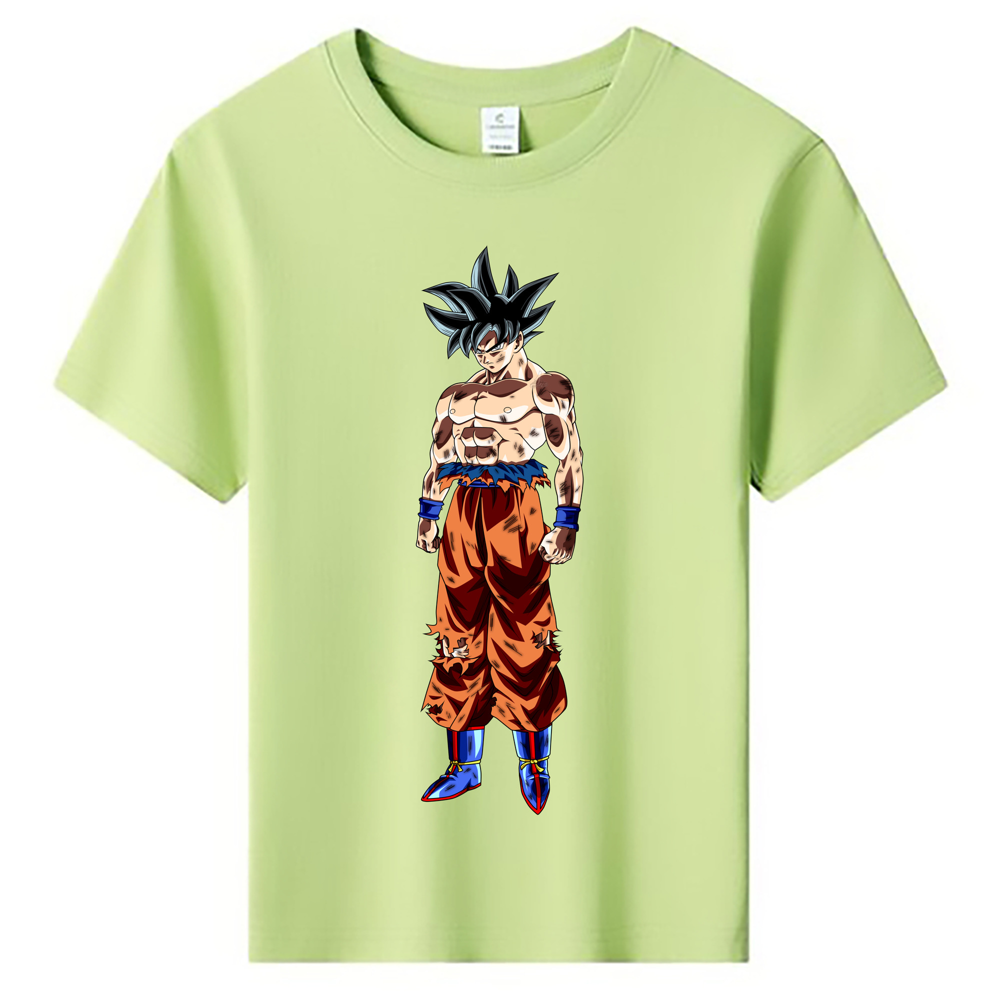 （画像用） ドラゴンボール 孫悟空（そん ごくう）Son Goku カカロット DRAGON BALL Kakarotto 綿100％キッズTシャツ（フロントプリント）